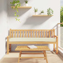 Pallet pude Oxford stof Cremefarvet 180 x 40 x 8 cm