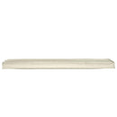 Pallet pude Oxford stof Cremefarvet 180 x 40 x 8 cm