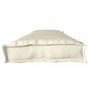 Pallet pude Oxford stof Cremefarvet 180 x 40 x 8 cm