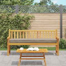 Pallet pude Gråbrun 180 x 40 x 8 cm Oxford stof