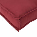 Pallet pude Oxford stof Vinrød 180 x 40 x 8 cm