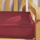 Pallet pude Oxford stof Vinrød 180 x 40 x 8 cm