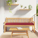 Pallet pude Oxford stof Vinrød 180 x 40 x 8 cm