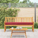 Pallet pude Oxford stof Vinrød 180 x 40 x 8 cm