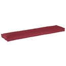 Pallet pude Oxford stof Vinrød 180 x 40 x 8 cm