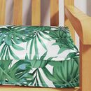 Pallet pude Grøn Blad Mønster 180 x 40 x 8 cm Oxford stof
