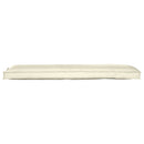 Palle Pudesæt 2 stk. Oxford Stof Creme 150 x 40 x 8 cm