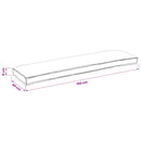 Palle Pudesæt 2 stk. Oxford Stof Creme 150 x 40 x 8 cm
