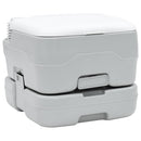 Camping toilet Grå og Hvid 41,5 x 36,5 x 30 cm Polyethylen