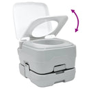 Camping toilet Grå og Hvid 41,5 x 36,5 x 30 cm Polyethylen
