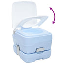 Camping toilet Lyseblå og Hvid 41,5 x 36,5 x 30 cm Polyethylen