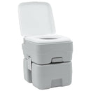 Camping toilet Grå og Hvid 41,5 x 36,5 x 42 cm Polyethylen