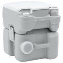 Camping toilet Grå og Hvid 41,5 x 36,5 x 42 cm Polyethylen