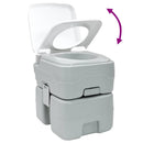 Camping toilet Grå og Hvid 41,5 x 36,5 x 42 cm Polyethylen