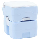 Camping toilet Lyseblå og Hvid 41,5 x 36,5 x 42 cm Polyethylen