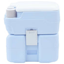 Camping toilet Lyseblå og Hvid 41,5 x 36,5 x 42 cm Polyethylen