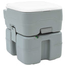 Camping Toilet Sæt 2 pcs Grå 50,5 x 33 x 103 cm
