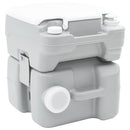 Camping toilet Grå 41,5 x 36,5 x 42 cm Høj-densitet Polyethylen