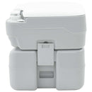 Camping toilet Grå 41,5 x 36,5 x 42 cm Høj-densitet Polyethylen