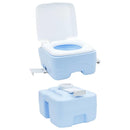 Camping toilet Blå 41,5 x 36,5 x 42 cm Høj-densitet Polyethylen