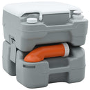 Camping toilet Grå og Hvid 41,5 x 36,5 x 37,5 cm Polyethylen
