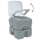 Camping toilet Grå og Hvid 41,5 x 36,5 x 37,5 cm Polyethylen