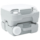 Camping toilet Grå og Hvid 41,5 x 36,5 x 30 cm Polyethylen