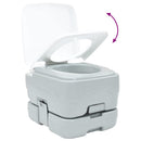 Camping toilet Grå og Hvid 41,5 x 36,5 x 30 cm Polyethylen