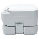 Camping toilet Grå og Hvid 41,5 x 36,5 x 30 cm Polyethylen