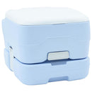 Camping toilet Lyseblå og Hvid 41,5 x 36,5 x 30 cm Polyethylen