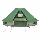 Tipi telt med tag med opbevaring Grøn 466 x 310 x 240 cm taft