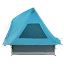 Tipi telt med tag med opbevaring Blå 466 x 310 x 240 cm taft