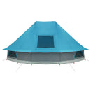 Tipi telt med tag med opbevaring Blå 680 x 430 x 270 cm taft