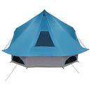 Tipi telt med tag med opbevaring Blå 680 x 430 x 270 cm taft