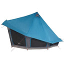 Tipi telt med tag med opbevaring Blå 508 x 470 x 300 cm taft