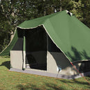 Tipi telt med tag med opbevaring Grøn 358 x 296 x 258 cm taft