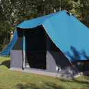 Tipi telt med tag med opbevaring Blå 358 x 296 x 258 cm taft
