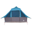 Tipi telt med tag med opbevaring Blå 364 x 281 x 257 cm taft