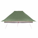 Tipi telt med tag med opbevaring Grøn 660 x 456 x 200 cm taft