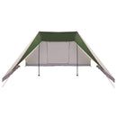 Tipi telt med tag med opbevaring Grøn 660 x 456 x 200 cm taft