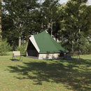 Tipi telt med tag med opbevaring Grøn 400 x 346 x 250 cm taft
