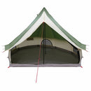 Tipi telt med tag med opbevaring Grøn 400 x 346 x 250 cm taft