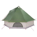 Tipi telt med tag med opbevaring Grøn 400 x 346 x 250 cm taft