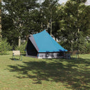 Tipi telt med tag med opbevaring Blå 400 x 346 x 250 cm taft