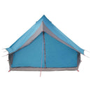 Tipi telt med tag med opbevaring Blå 400 x 346 x 250 cm taft
