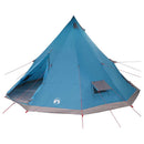 Tipi telt med tag med opbevaring Blå 560 x 560 x 300 cm taft