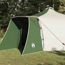 Tipi telt med tag med opbevaring Grøn 492 x 492 x 275 cm taft