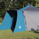 Tipi telt med tag med opbevaring Blå 492 x 492 x 275 cm taft