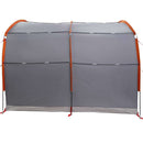 Telt med tag Grå og orange 268 x 240 x 191 cm Polyester