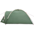 Dome Telt 4 personer 308 x 268 x 130 cm Vandtæt Grøn taft